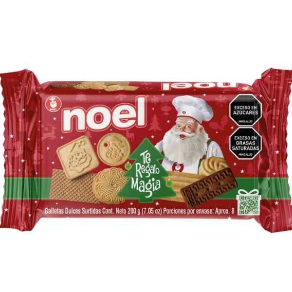 4018 NVD GALLETA NOEL PLEGADIZA *24 *200GR