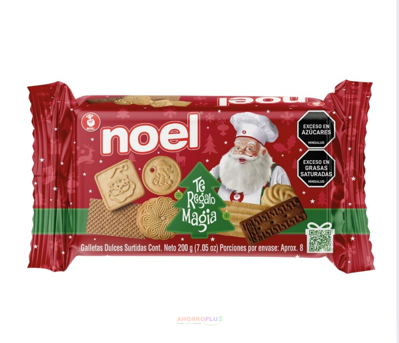 4018 NVD GALLETA NOEL PLEGADIZA *24 *200GR
