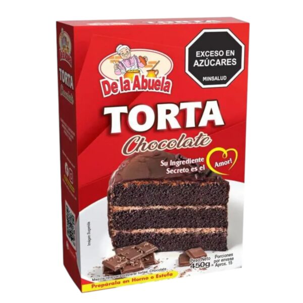431 NVD TORTA CHOCOLATE DE LA ABUELA *450GR *12