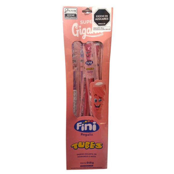 53 FINI TUBOS SUPERGIGANTE YOGURT MORA *6*24UN