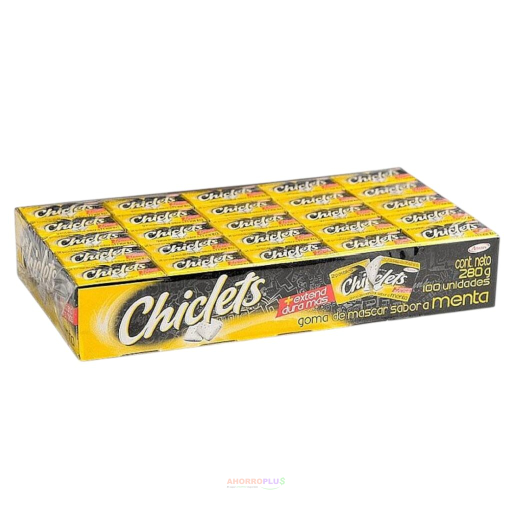 77 CHICLE ADAMS PEQUENO S. MENTA CJ*54