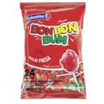 85 CHUPETA BONBONBUM S.ROJO CJ*15