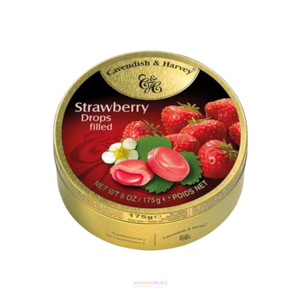 88 CAVENDISH STRAWBERRY DROPS *9 *175GR