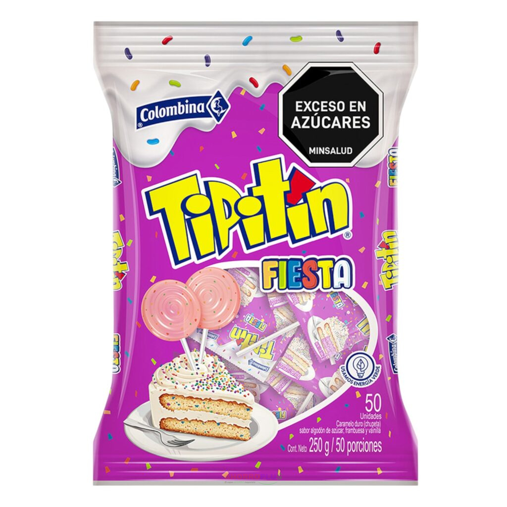 92 CHUPETA TIPITIN FIESTA *18 *250GR