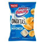 PAPAS SUPER RICAS ONDULADAS MAYONESA 105 GR   Mayorista AhorroPlus