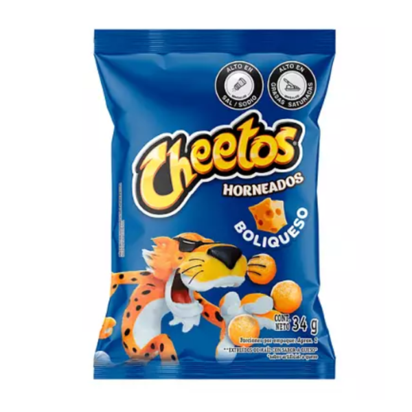 2954 CHEETOS BOLIQUESO 34G CJ*30