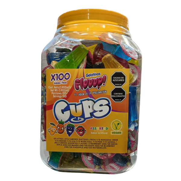 GELATINAS FLUUUP! COPAS *100UND CJ*6
