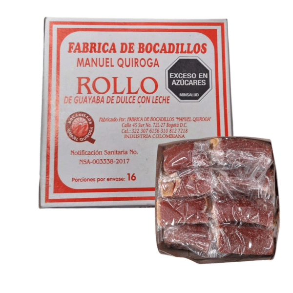 605 BOCADILLO ROLLO DE GUAYABA *16UND *970GR