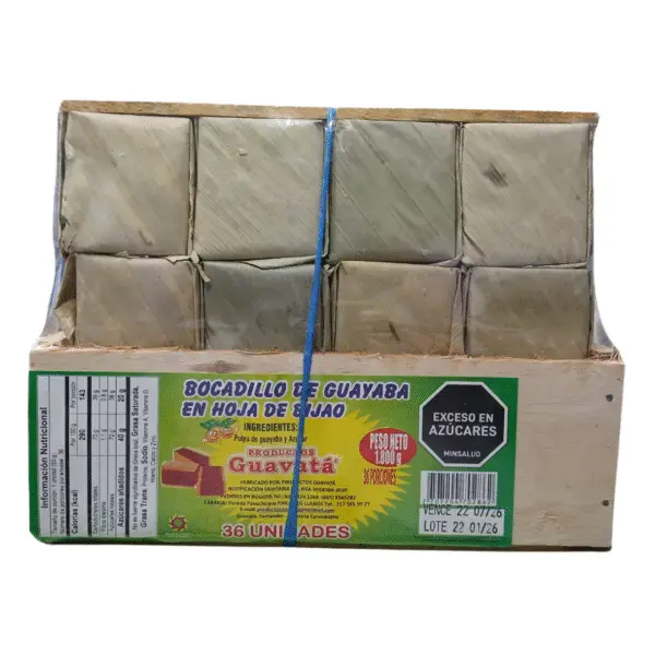617 BOCADILLO BIJAO GUAVATA *36UND *1800GR