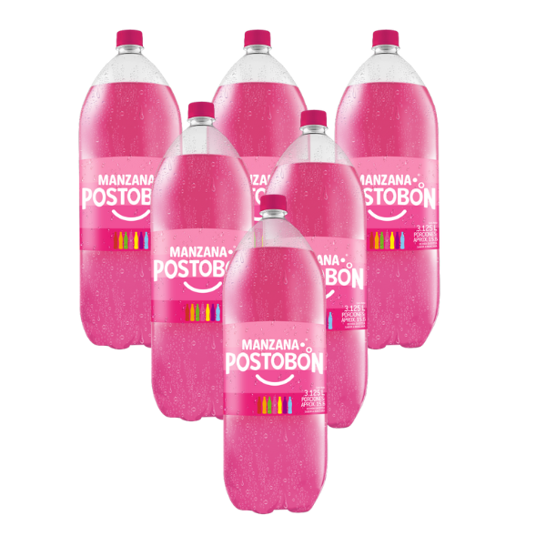 GASEOSA 3LT MANZANA POSTOB 6   Mayorista AhorroPlus