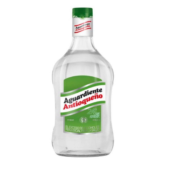 AGUARDIENTE ANTIOQUEÑO VERDE 1/2*30
