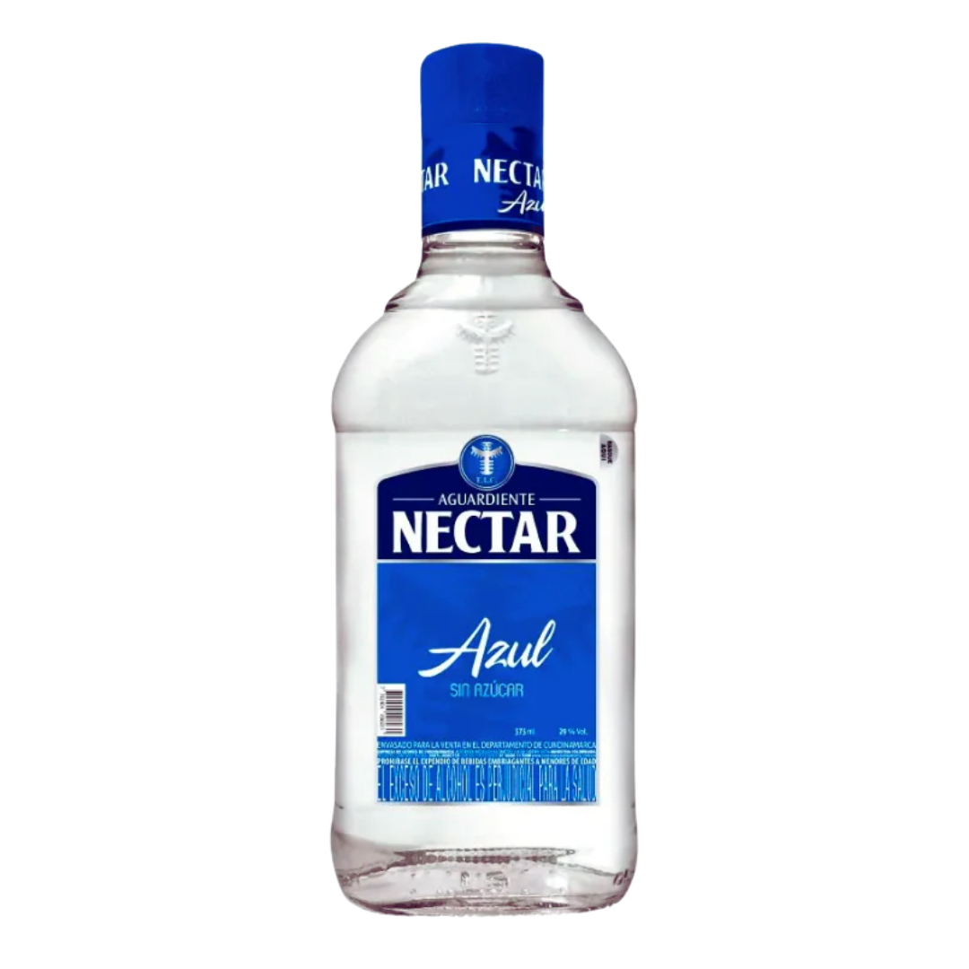 AGUARDIENTE NECTAR AZUL 1/2 375*30