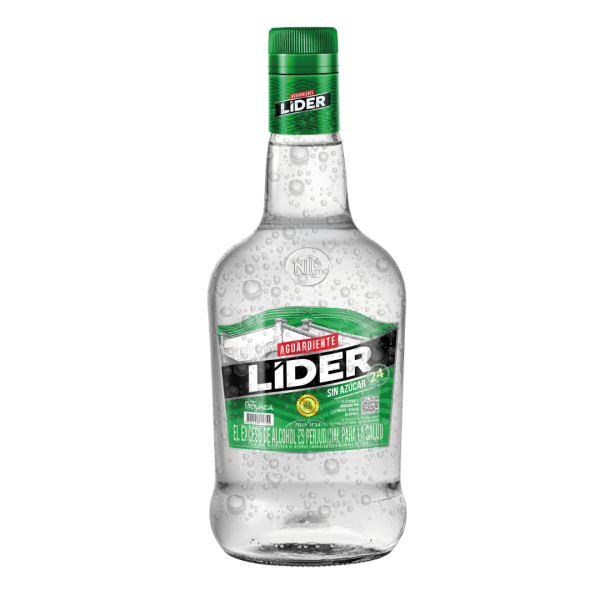 AGUARDIENTE LIDER VERDE BT CJ*12