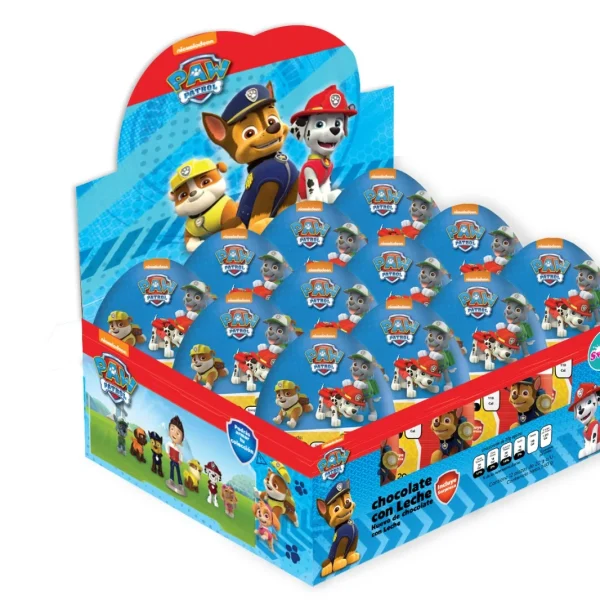 HUEVO PAW PATROL CON SORPRESA DIS*12