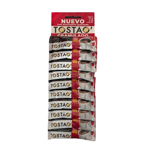 TOSTAO CAFÉ GRANULADO RISTRA*10 *10GR