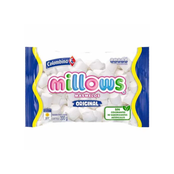 MASMELO MILLOWS ORIGINAL 300GR CJ*12