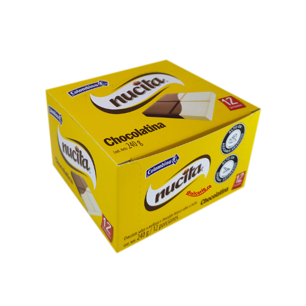 CHOCOLATINA NUCITA DISPLAY *12 CJ*18