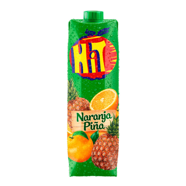 JUGO HIT*1000ML TETRA NARANJA PIÑA UND
