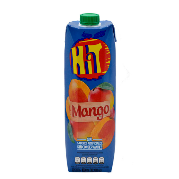 JUGO HIT*1000ML TETRA MANGO UND