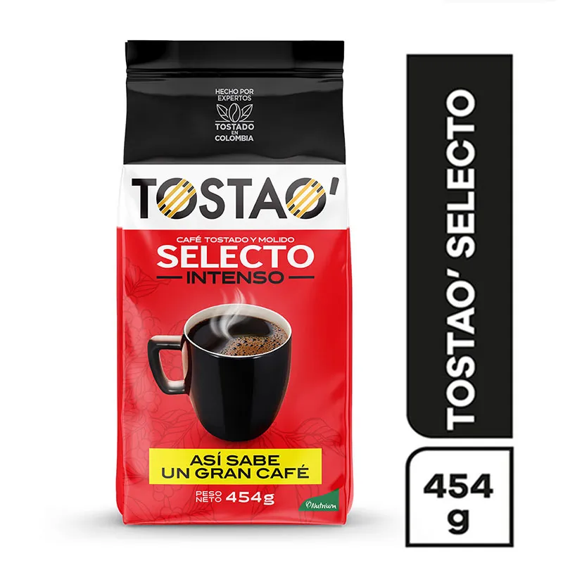 CAFE TOSTAO SELECTO INTENSO 454GR CJ18 - Mayorista AhorroPlus CAFE TOSTAO SELECTO INTENSO 454GR CJ18 Mayorista AhorroPlus