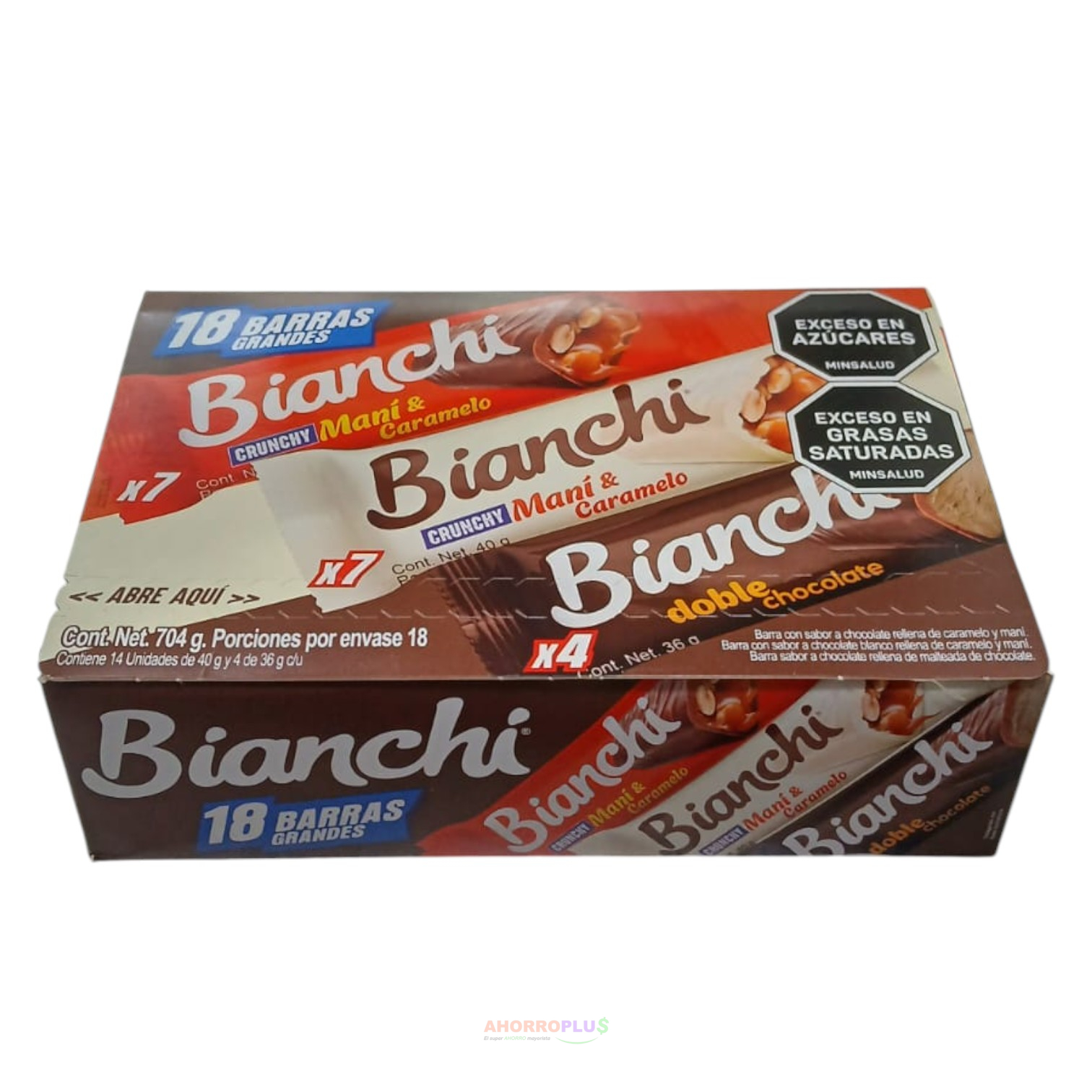 BIANCHI BARRA GRANDE SURTIDA 18 704GR CJ6 - Mayorista AhorroPlus BIANCHI BARRA GRANDE SURTIDA 18 704GR CJ6 Mayorista AhorroPlus