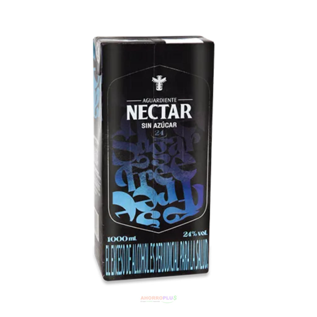 AGUARDIENTE NECTAR SUGGAR FREE LITRO TETRA 12   Mayorista AhorroPlus