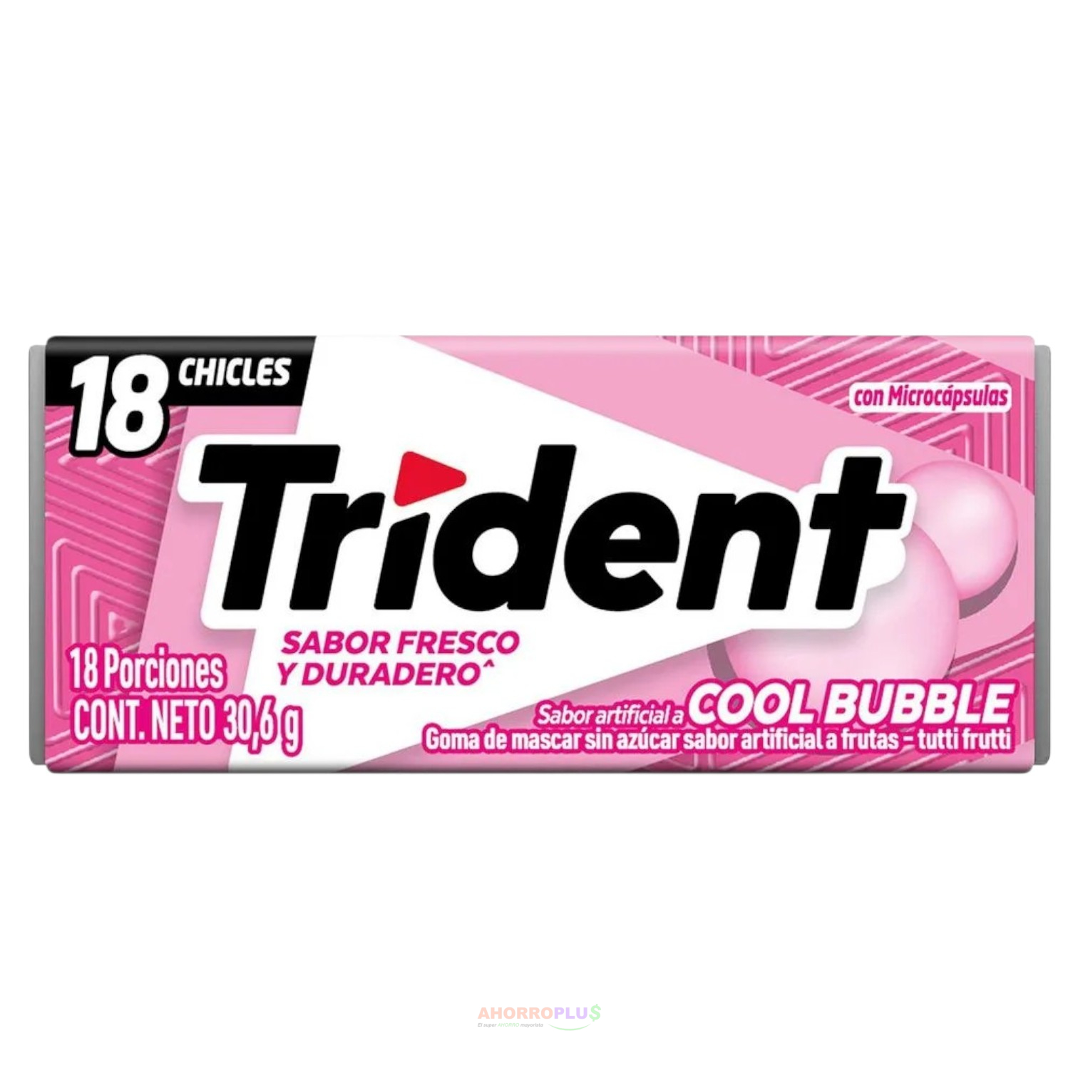 CHICLE TRIDENT*18 S. TUTTI FRUTTI *30