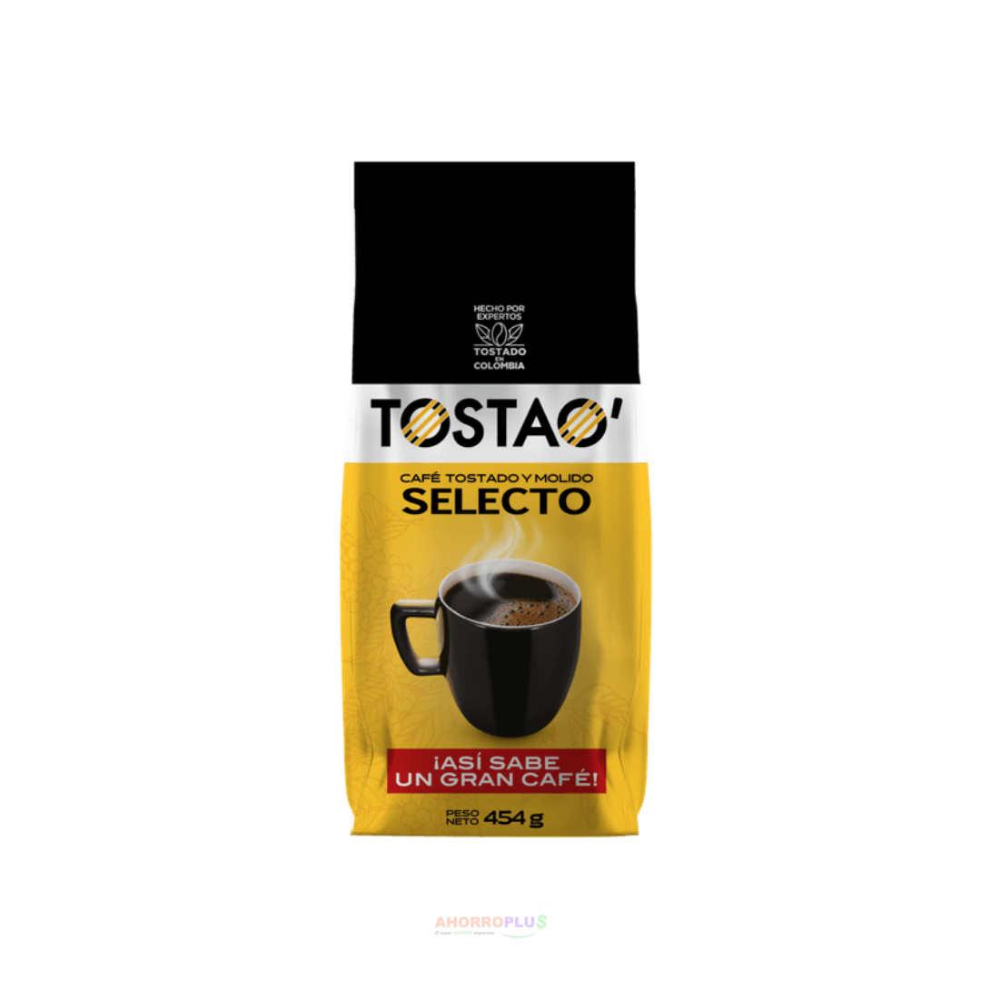 CAFE TOSTAO Y MOLIDO SELECTO *454GR CJ*18