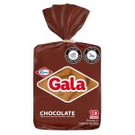 GALA BLOQUE CHOCOLATE 10UND 400GR   Mayorista AhorroPlus