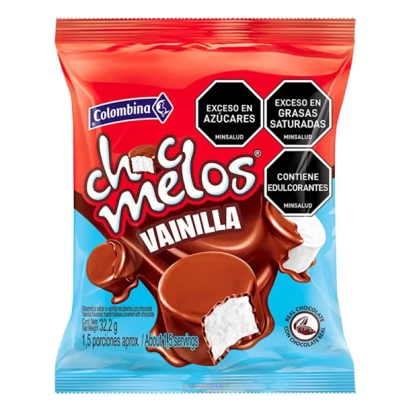 CHOCMELOS VAINILLA 32.2GR CJ*24