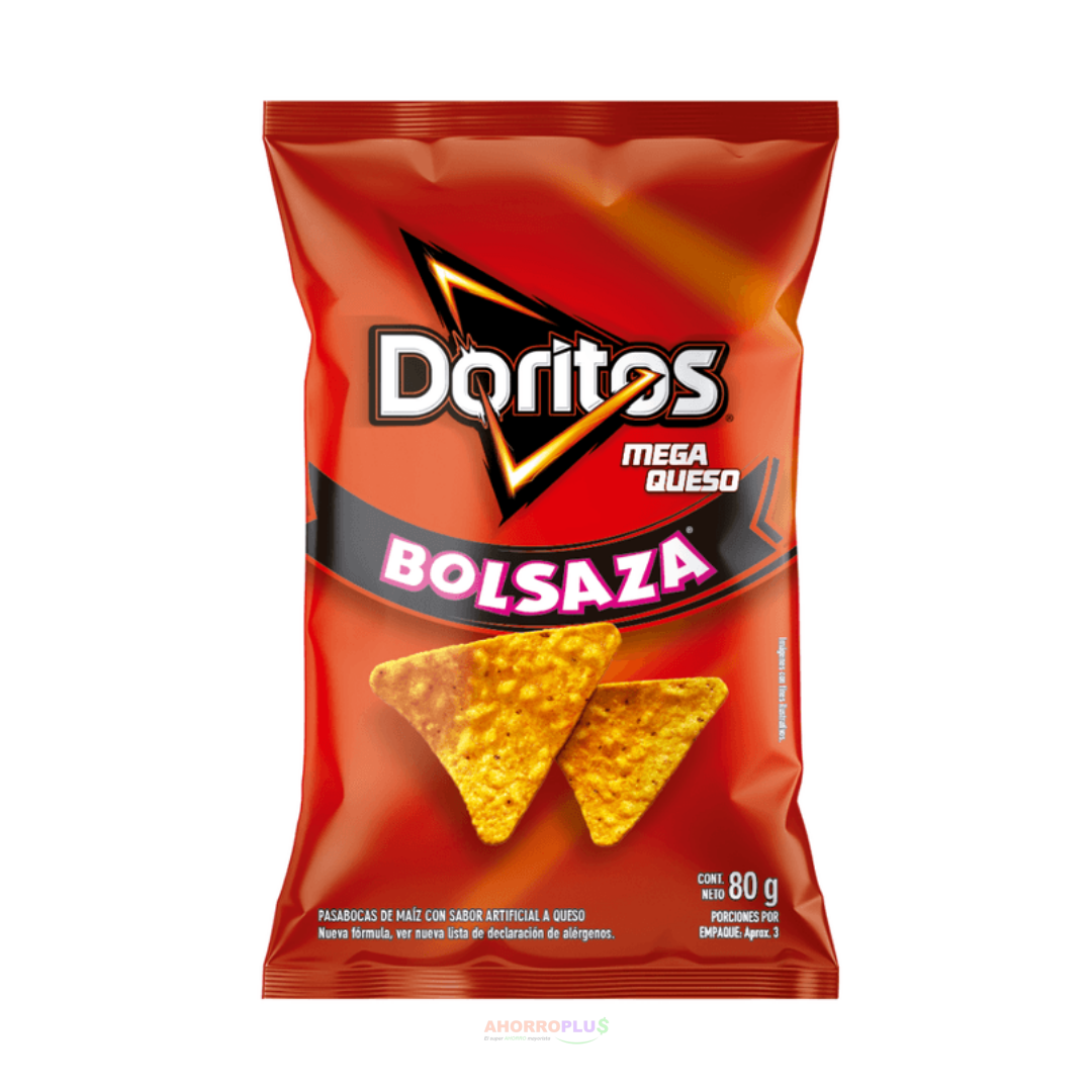 DORITOS MEGAQUESO 80GR CJ*27
