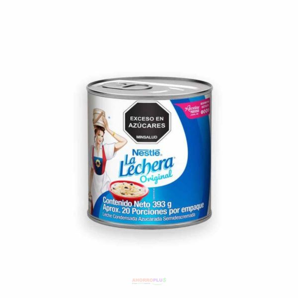 LECHE CONDENSADA LECHERA LATA *393GR CJ*24