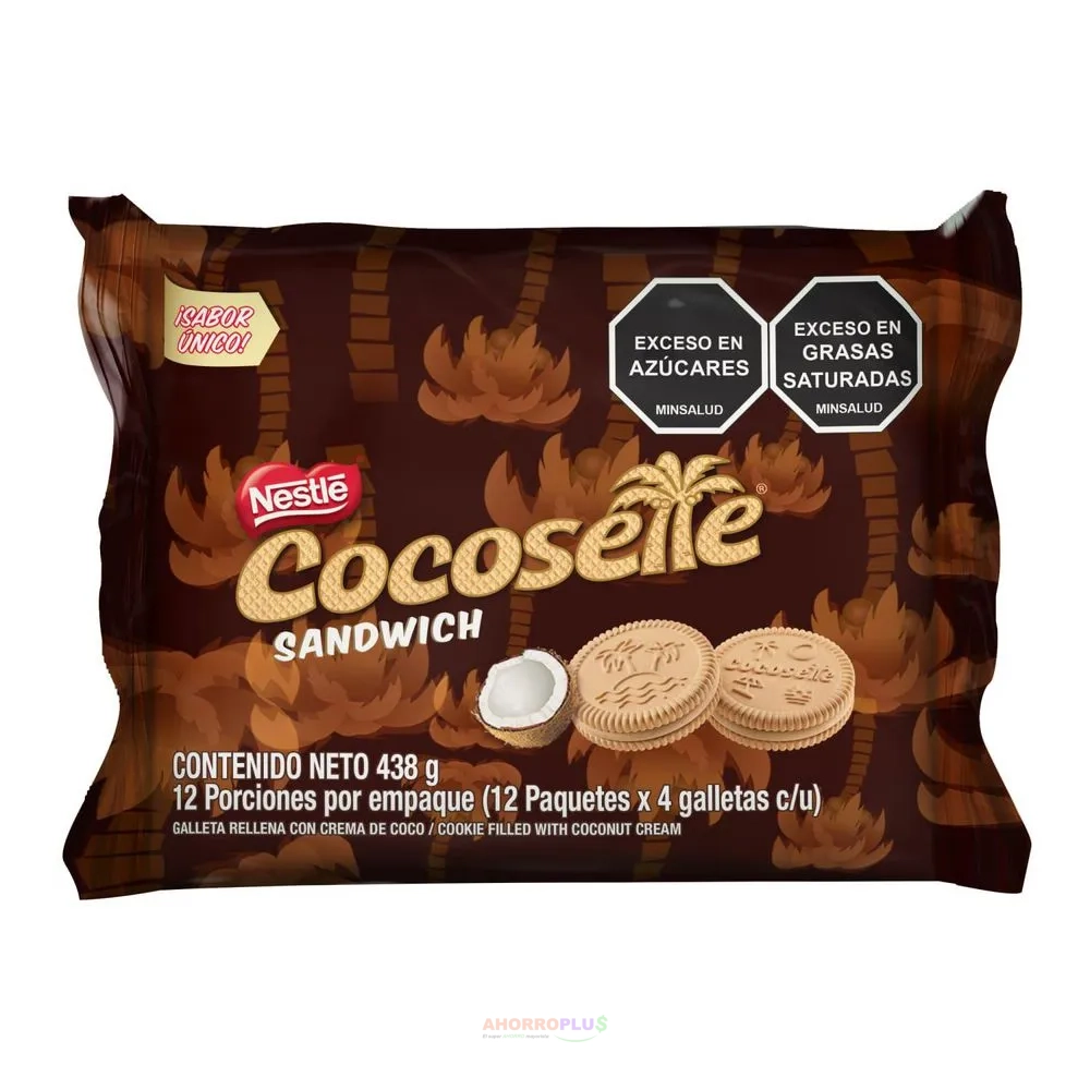 GALLETA COCOSETTE SANDWICH *4 CJ*24