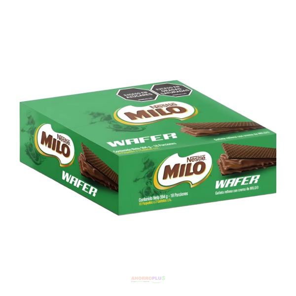 GALLETA MILO WAFER *18 CJ*12
