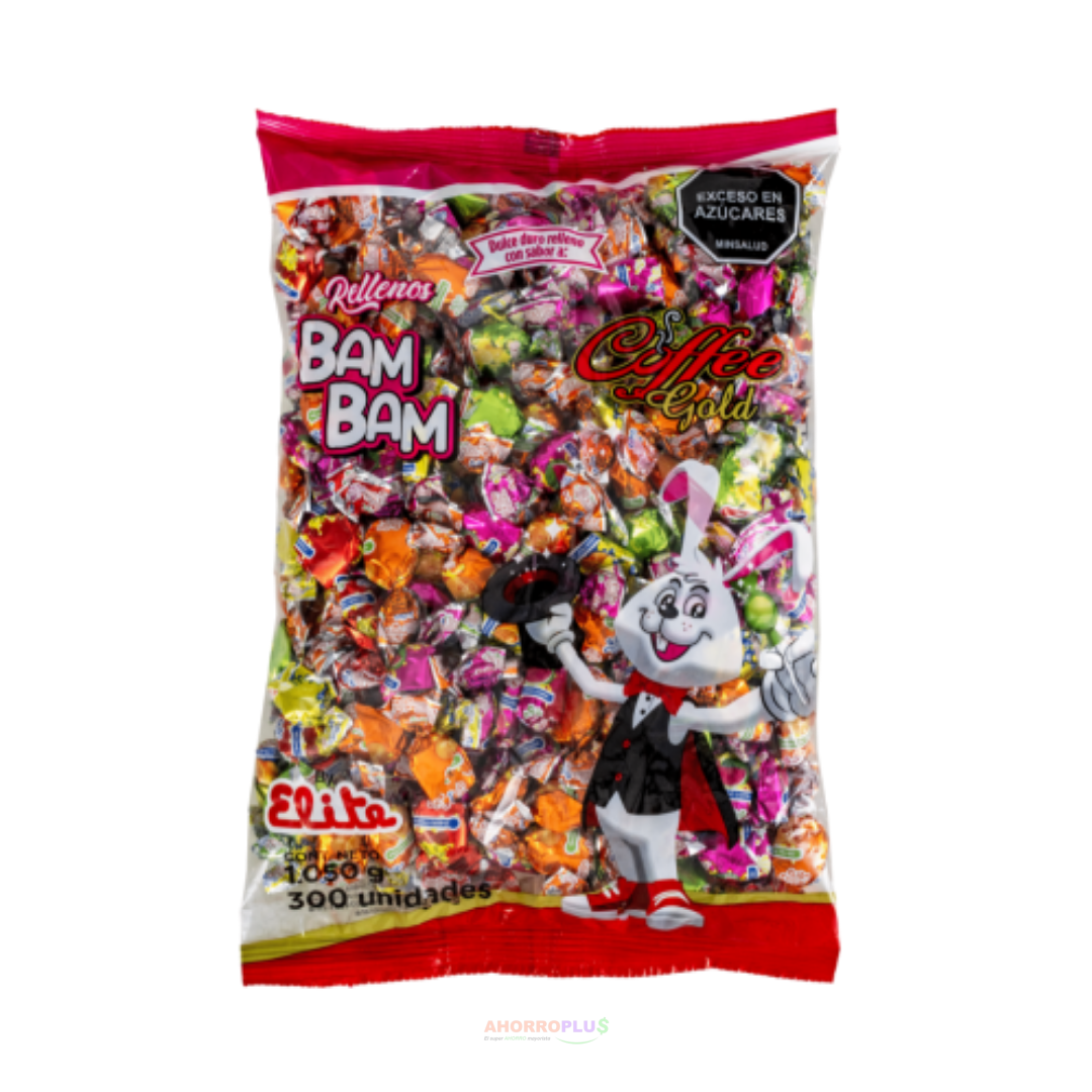 DULCE RELLENO BAM BAM SURT 1050GR *300UND CJ*12