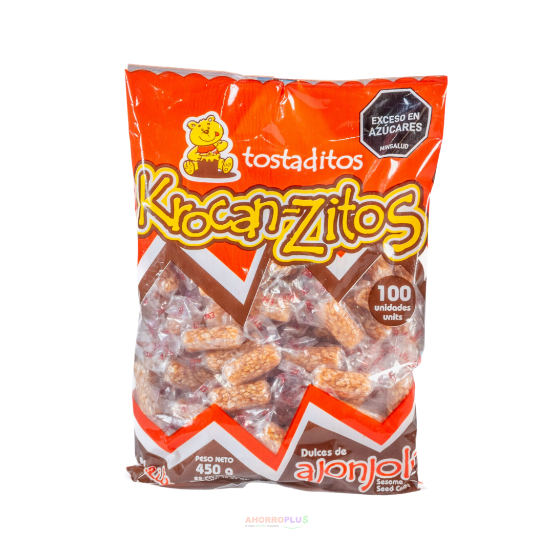 DULCES KROCAN-ZITOS *450GR CJ*25
