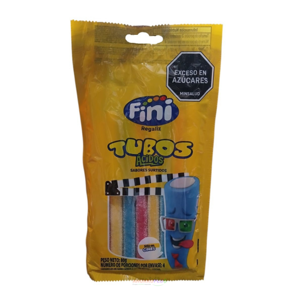 FINI TUBOS ACIDOS SURTIDOS *80GR CJ*12