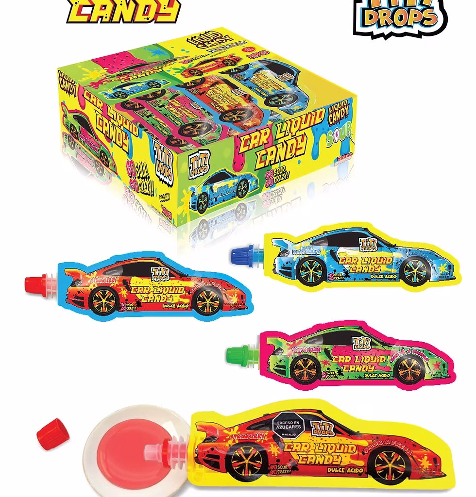 CAR LIQUID CANDY DISPLAY 24   Mayorista AhorroPlus
