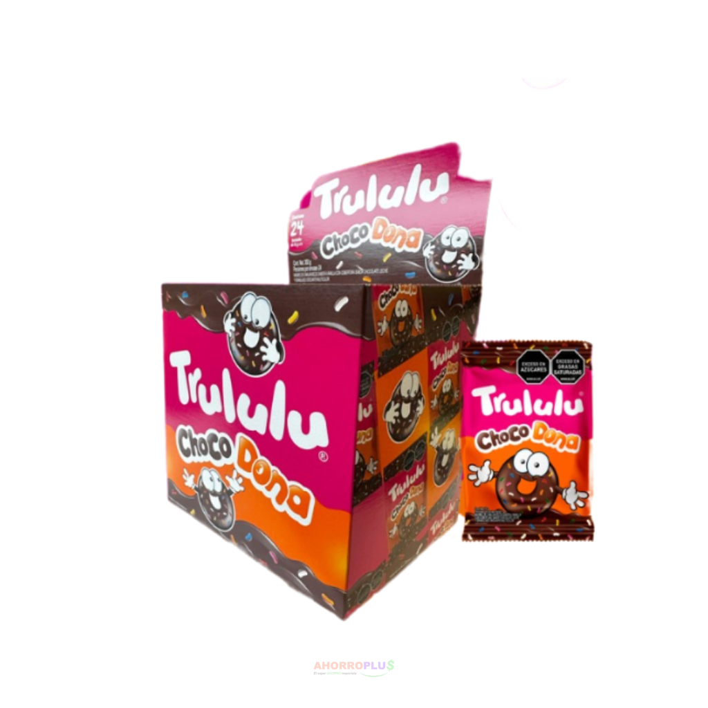 TRULULU CHOCODONA24 15GR CJ12   Mayorista AhorroPlus