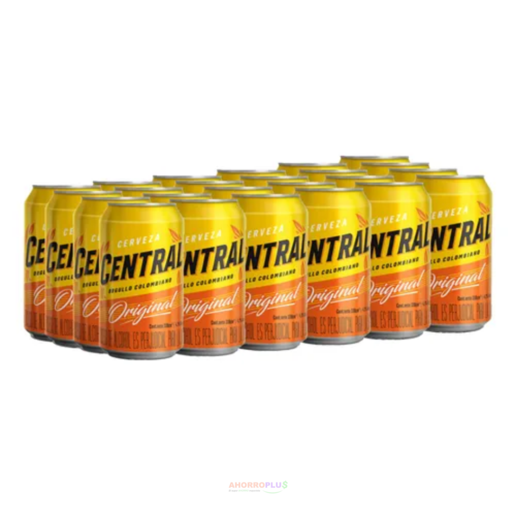 CERVEZA CENTRAL LATA 330ML   Mayorista AhorroPlus