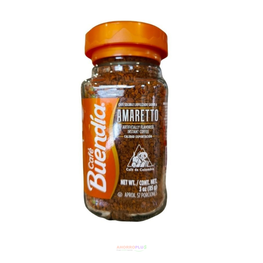 CAFE BUENDIA AMARETTO 85G CJ*12