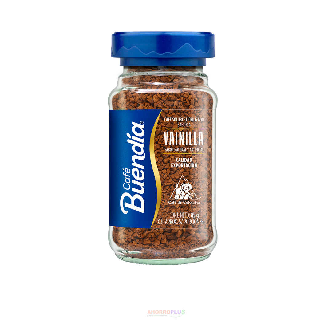 CAFE BUENDIA VAINILLA 85G CJ*12
