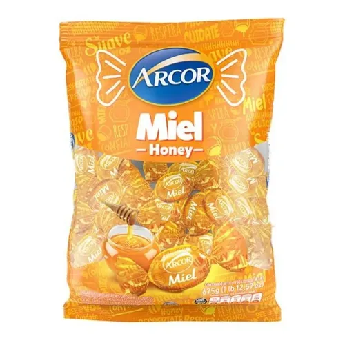 CARAMELO MIEL HONEY 675GR CJ*6