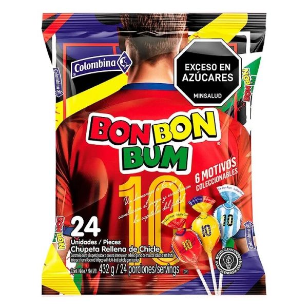 CHUPETA BONBONBUM S. MUNDIAL COLECCIONABLE*24 CJ*15