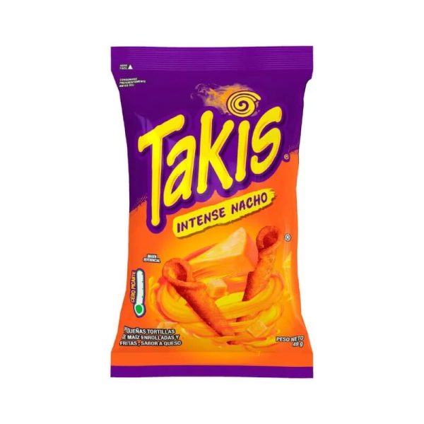 TAKIS INTENSE NACHO 49GR*6