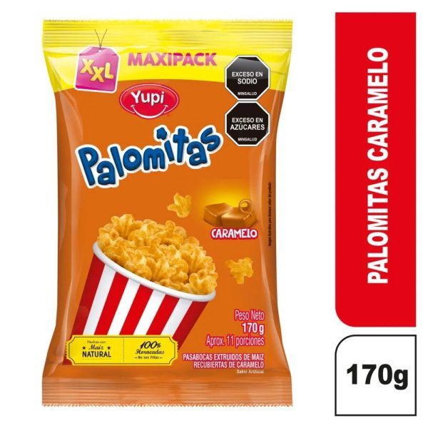 PALOMITAS GALLETA CON CARAMELO 170GR CJ*18