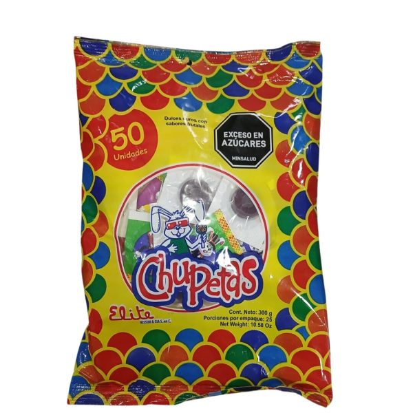HLL CHUPETA ELITE 50 UNIDADES 300GR CJ*20