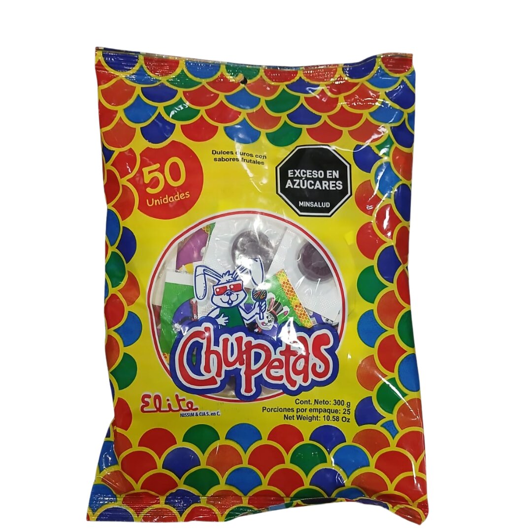 HLL CHUPETA ELITE 50 UNIDADES 300GR CJ20 - Mayorista AhorroPlus HLL CHUPETA ELITE 50 UNIDADES 300GR CJ20 Mayorista AhorroPlus
