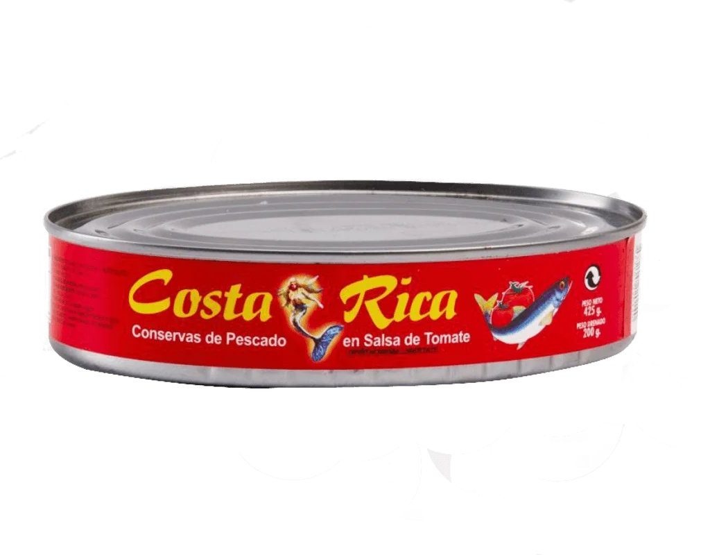 SARDINA COSTA RICA TOMATE 155GR CJ50   Mayorista AhorroPlus