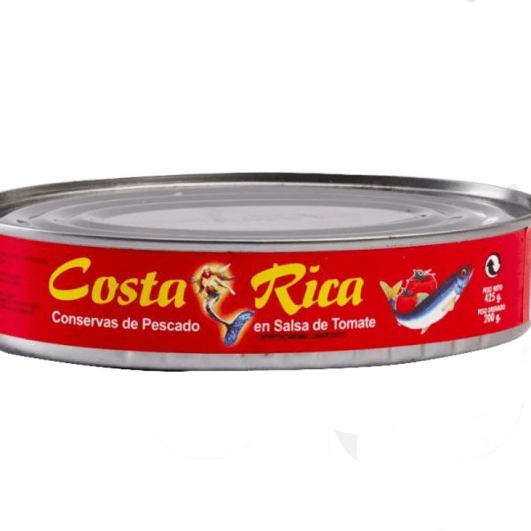 SARDINA COSTA RICA TOMATE *155GR CJ*50